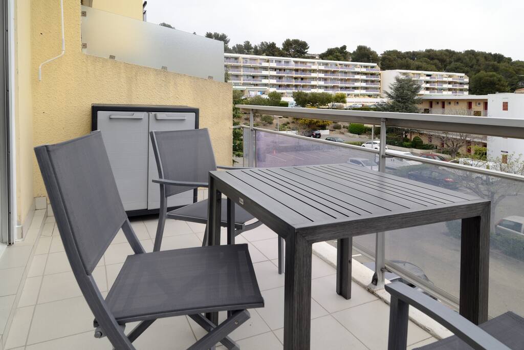 Agréable terrasse