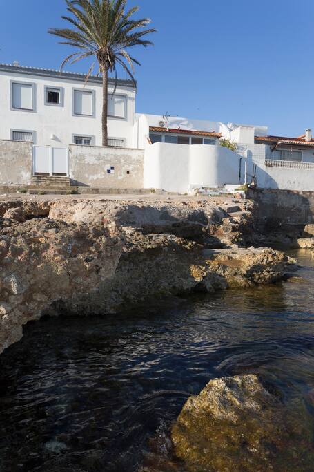 paisaje del mar desde la casa.