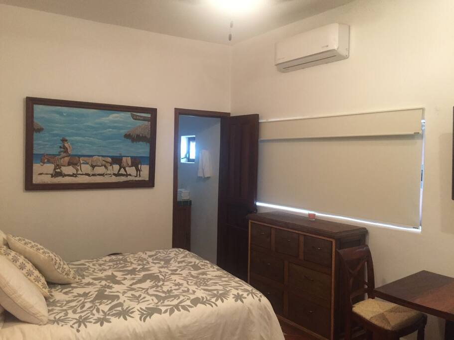 Original art and dresser.