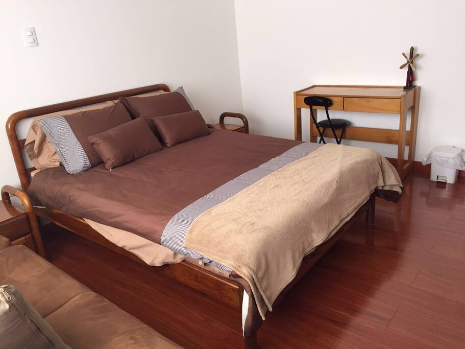 Double bed!