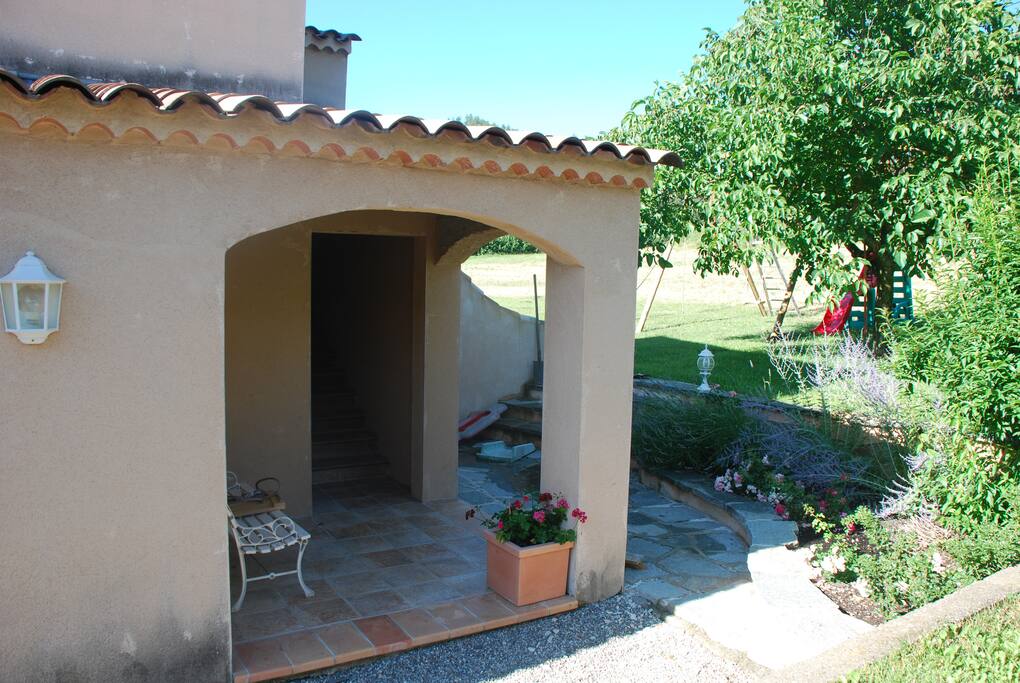 Porche d'Entrée de la location