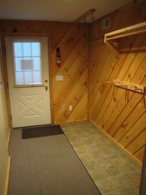 Heated Mudroom