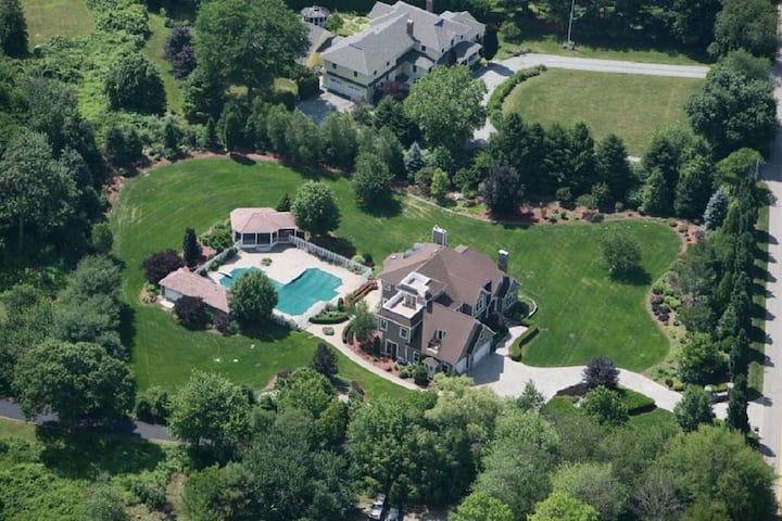 Amazing Stonington Private Estate with Heated Pool