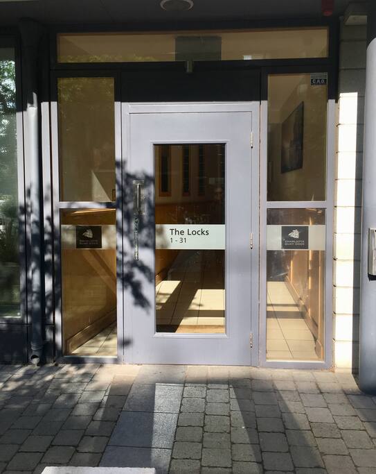 Front door to the Locks