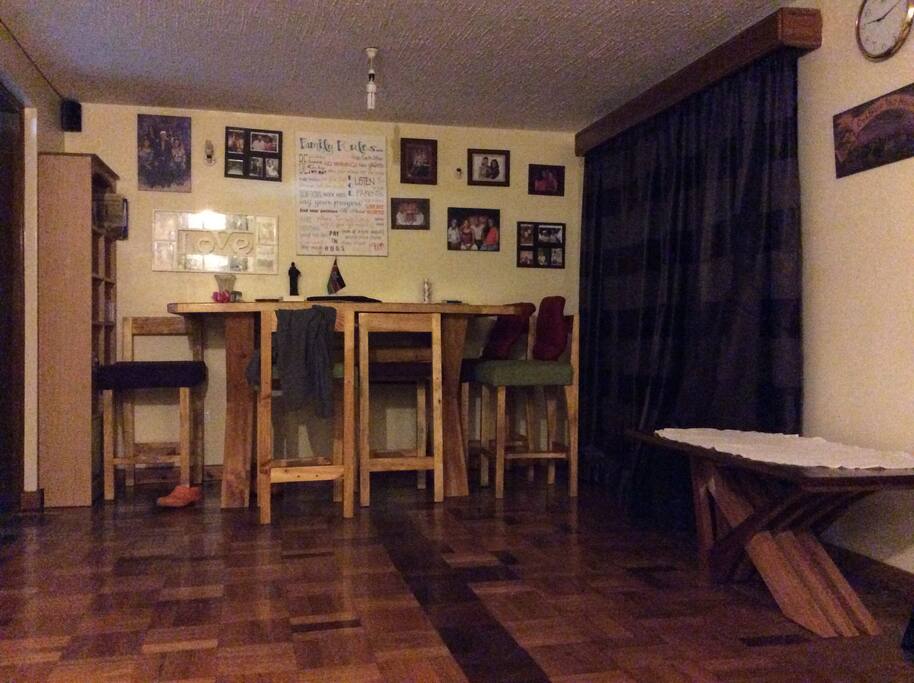 High Table Dining area