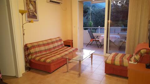 Successful Airbnb property: Denovici Springs apartment with a pool and seaview in Đenovići