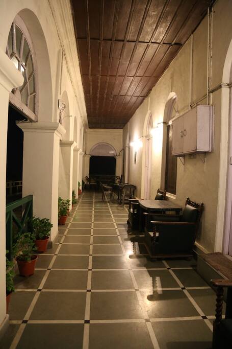Open verandah on the ground floor