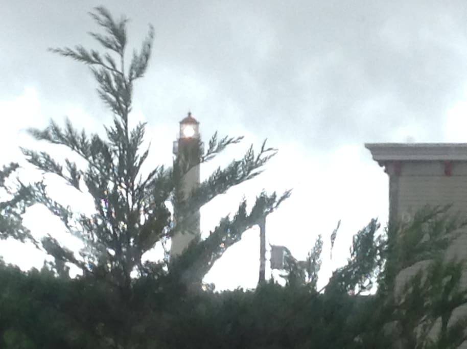 The lighthouse will serve as your night light!