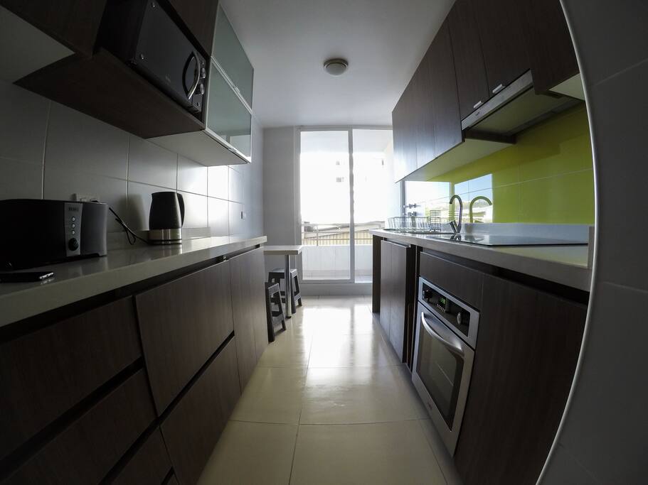 Cocina lista para cualquier antojo