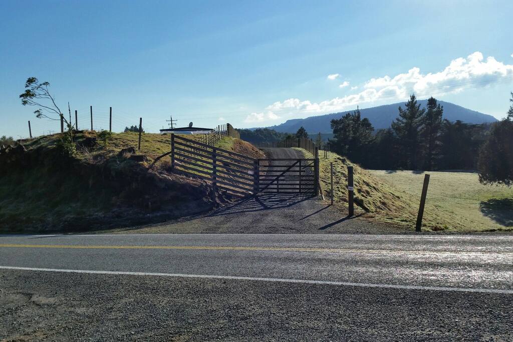 Driveway entrance
