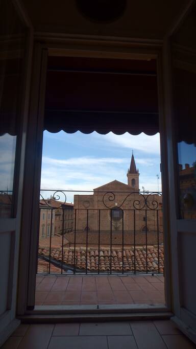Vista da camera da letto
