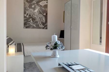 Single room in penthouse with terrace