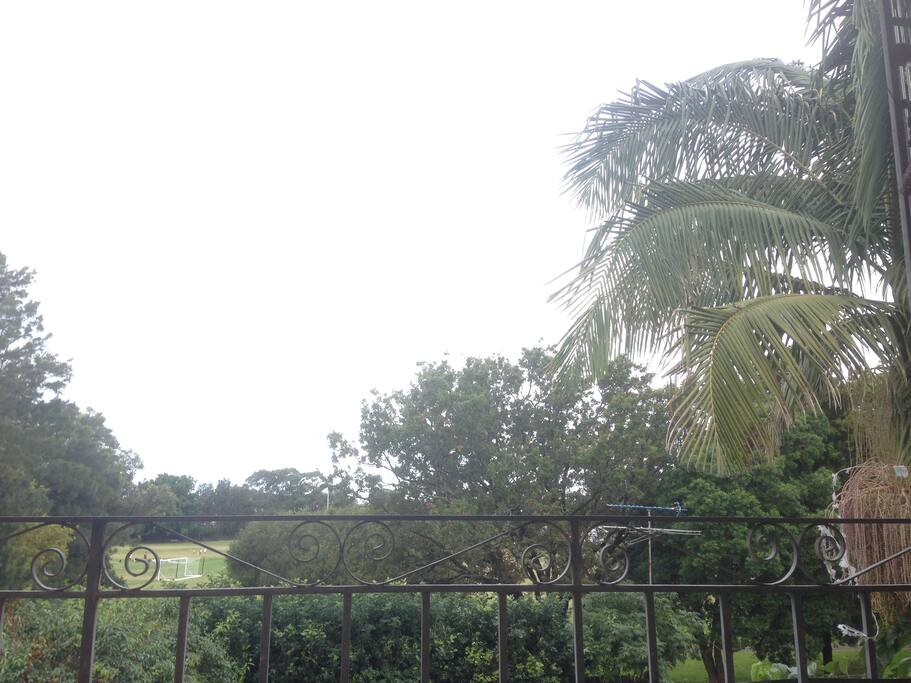 View from the verandah