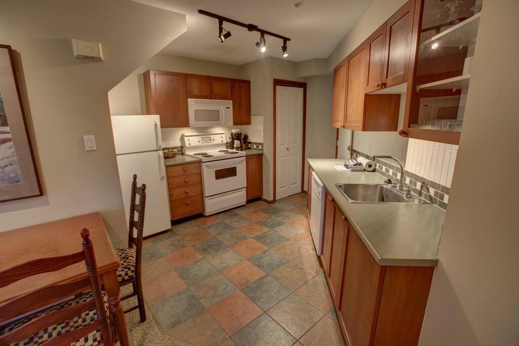 Entertain with family and friends at the dining room table.