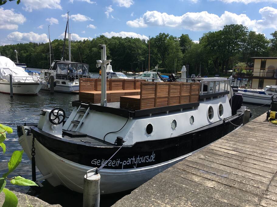 Boot von vorn