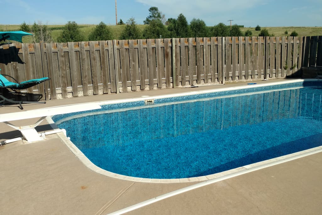 Pool and Diving Board