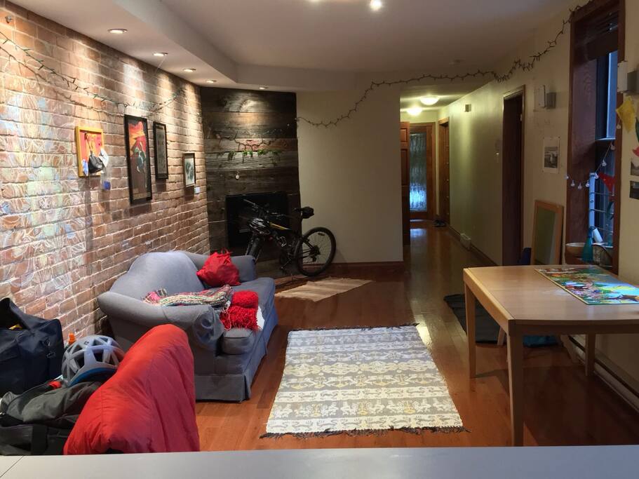 Shared living room.