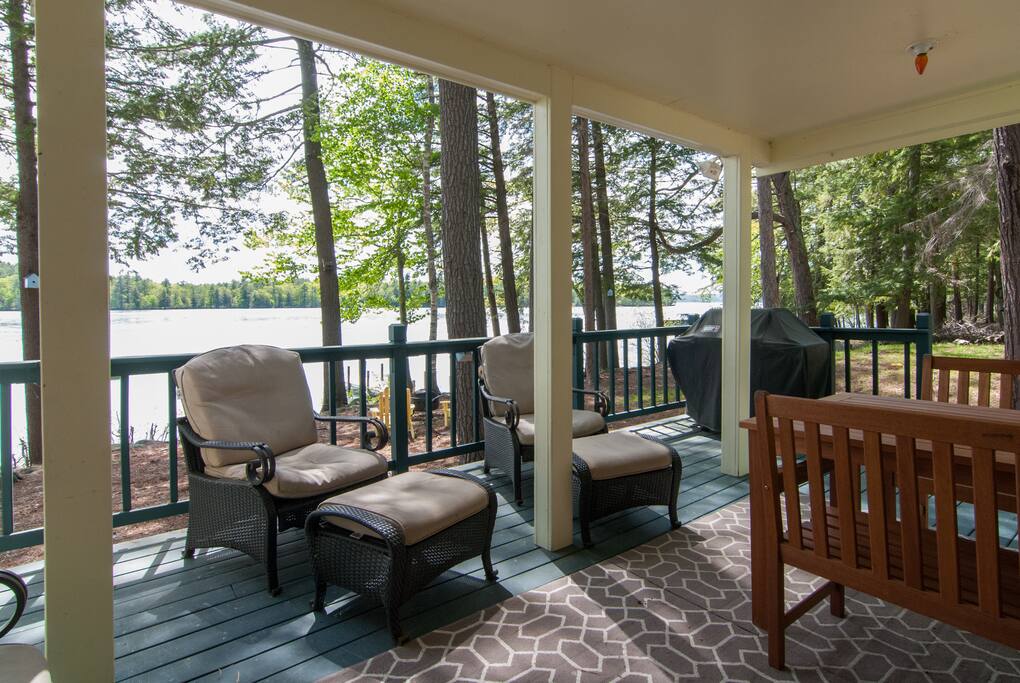Overlooking Timber Island.