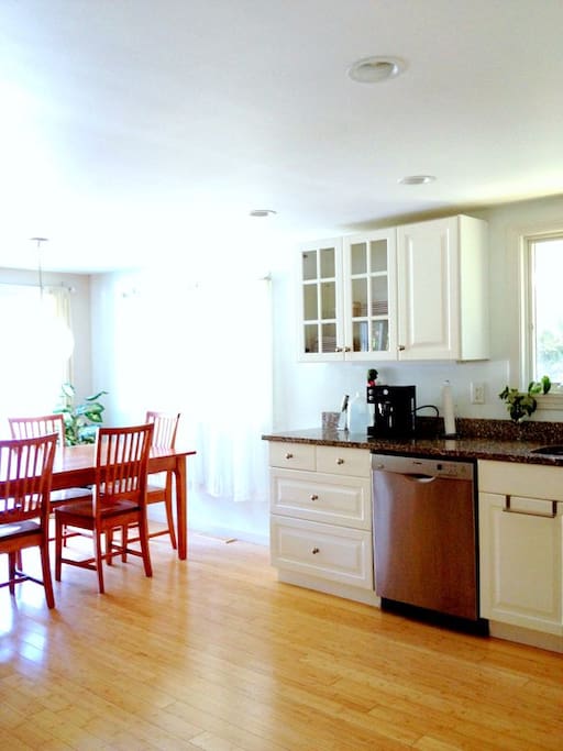 Kitchen into dining