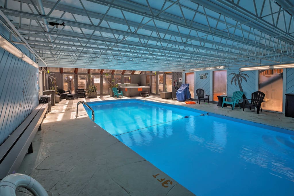 Swim in the community pool after a fun-filled day of hiking!