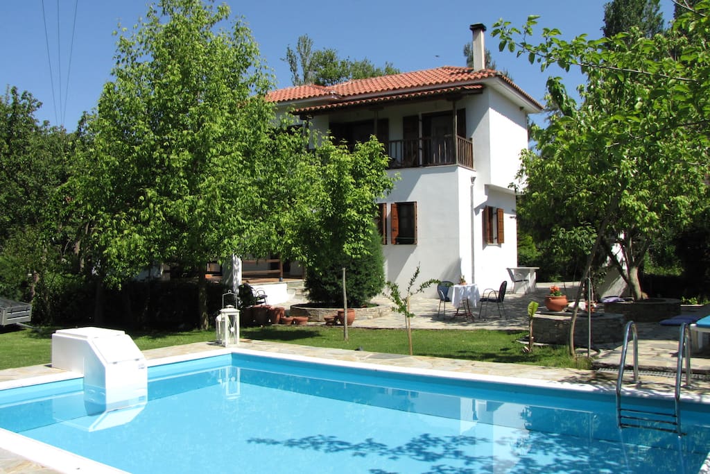 Outside view of the villa
