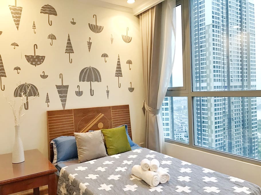 Single bedroom in simple design