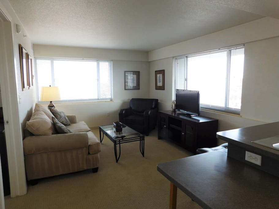 Open living room