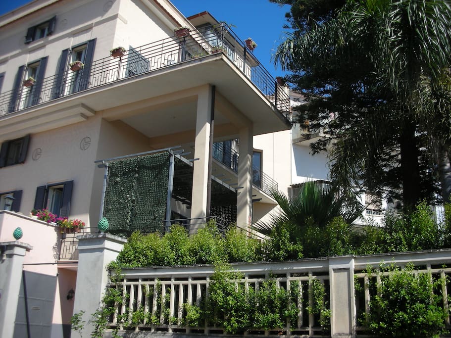 the facade