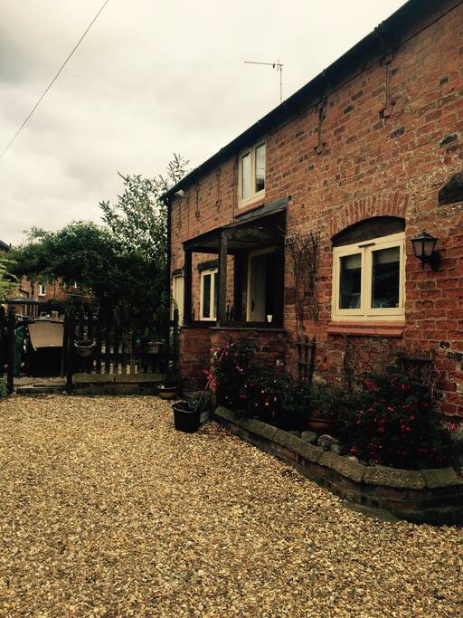 The old stables...