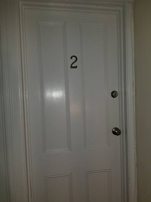 Full Apartment on 2nd floor of a 3 story house.