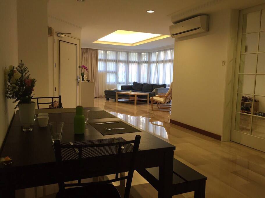 Dining Area & Living room