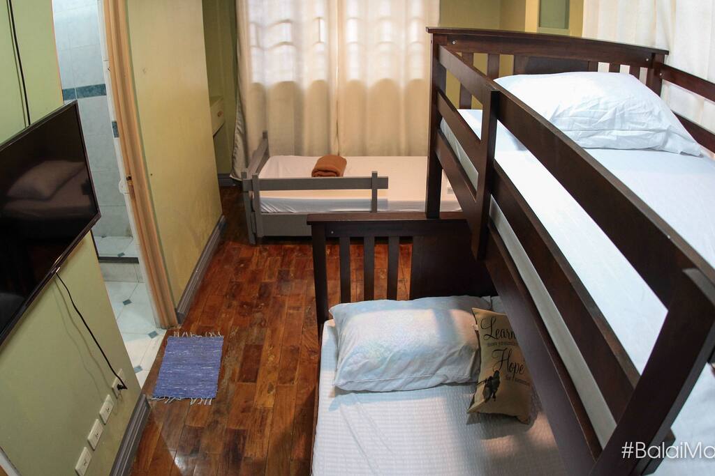 Barkada Brown Room: 3-6 pax
T&B: Shared with other guests at the Pink Room