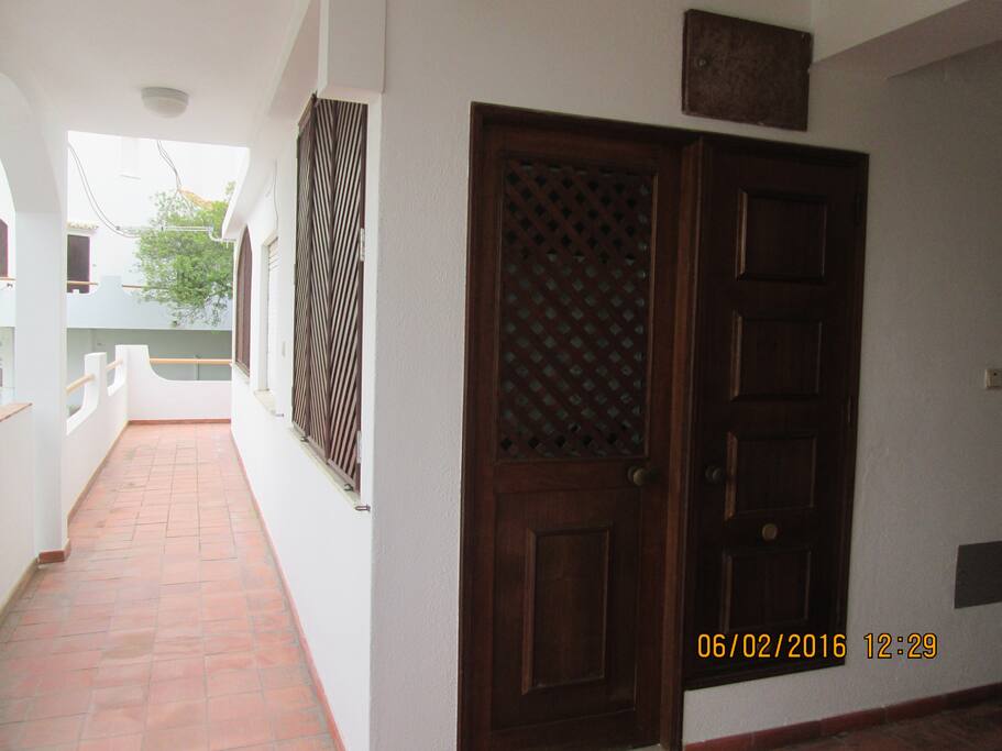 entrada do apartamento