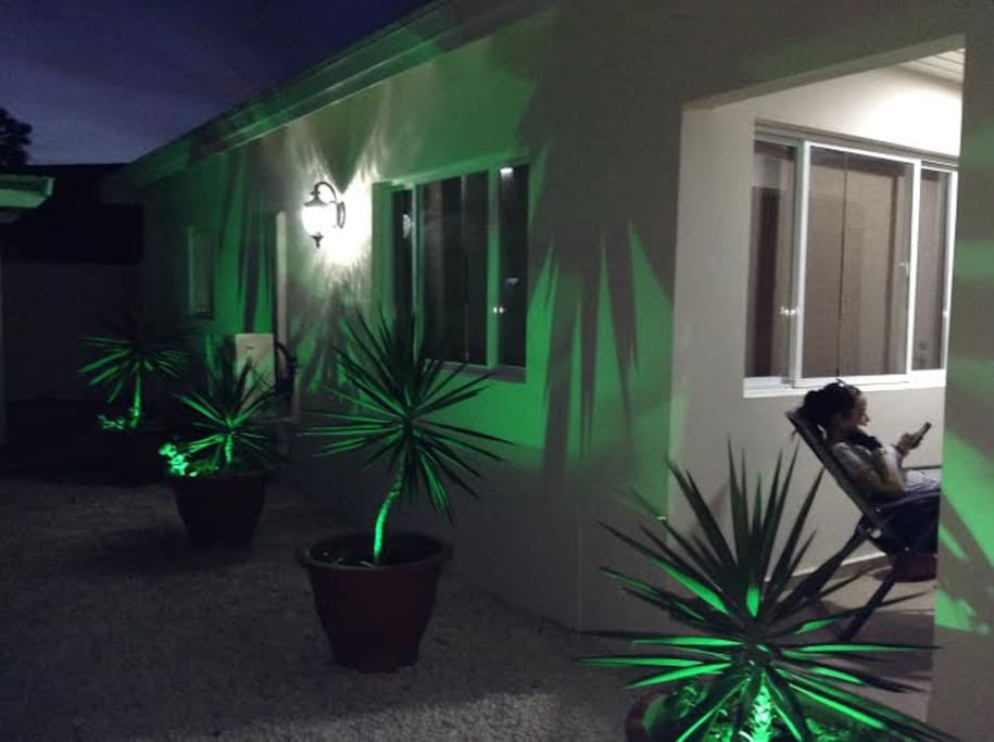 Porch at Night