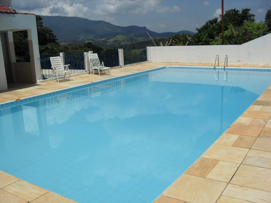 Piscina com Vista panoramica