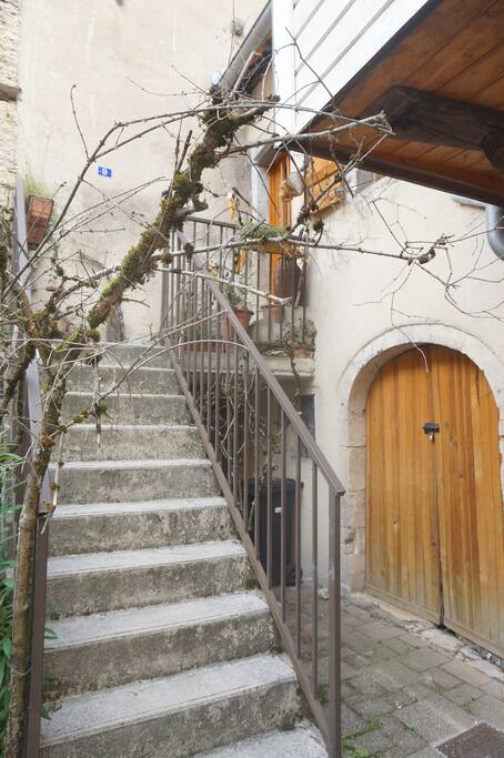 Entrée de la maison