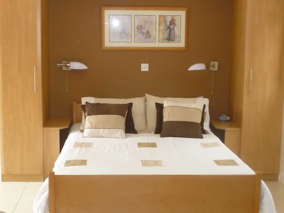 Have a good night's rest after a long day by the pool.