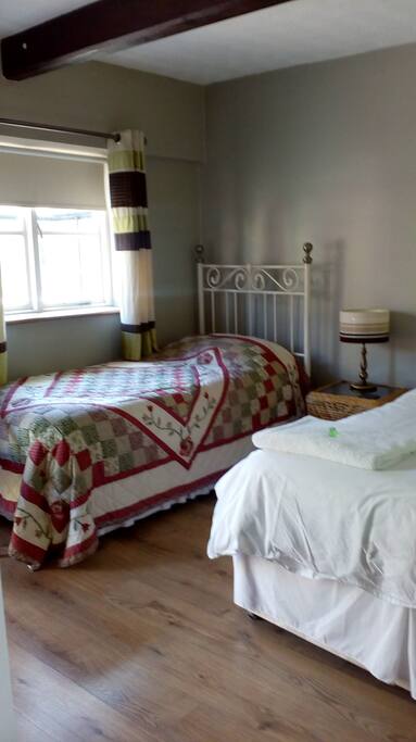 One Double, One Single Bed