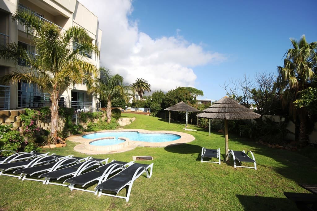 One of 2 two swimming pools in the complex