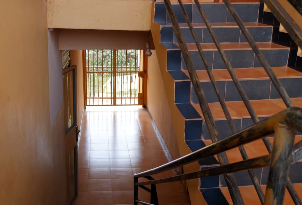 Entrance staircase