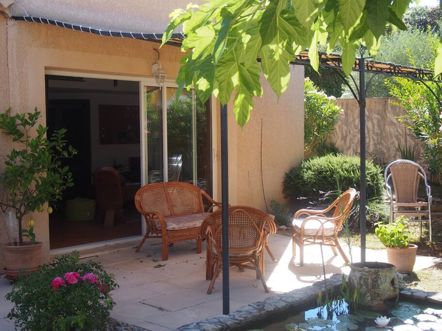 Salon extérieur privatif
