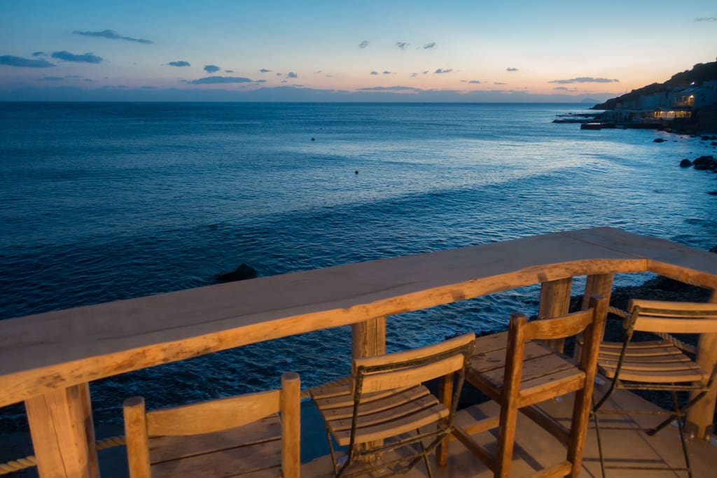 View from your private balcony. Perfect for morning coffee or evening drinks
