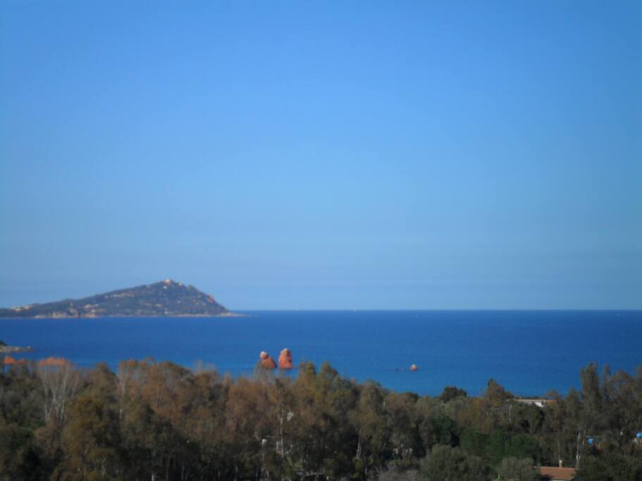 vista panoramica dalla casa