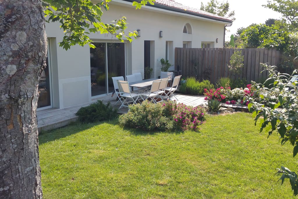 Jardin et terrasse privatifs