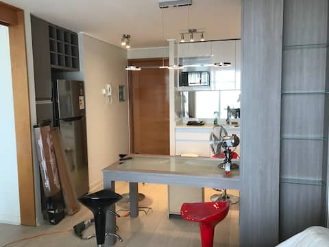 Dpto un dormitorio cómodo con la mejor vista Viña