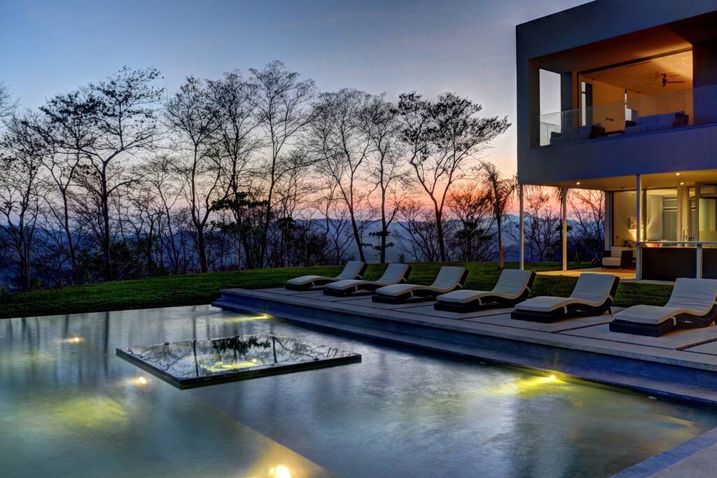 Fantastic pool area with seating