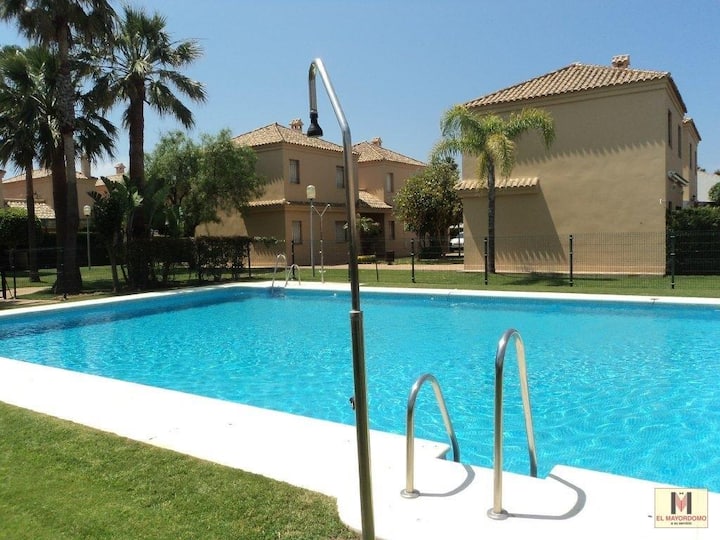 Preciosa Casa De Vacaciones Costa Ballena.piscina. - Rota
