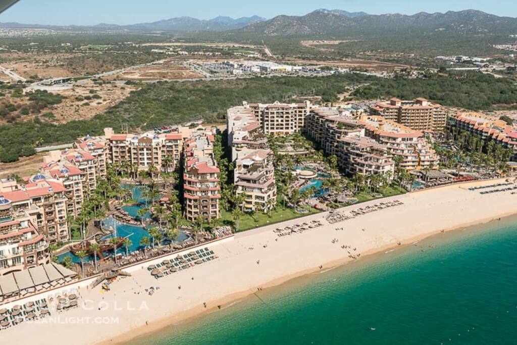 Villa Estancia in the middle resort, and the only one of fully owned properties (no timeshare)