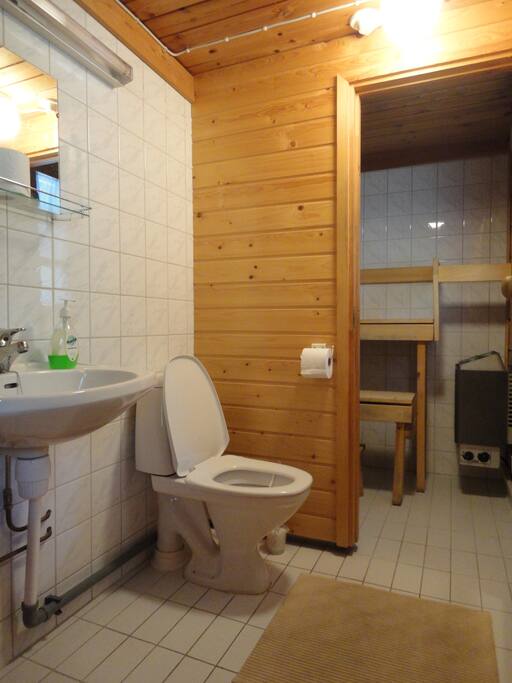 sauna pesutilat
