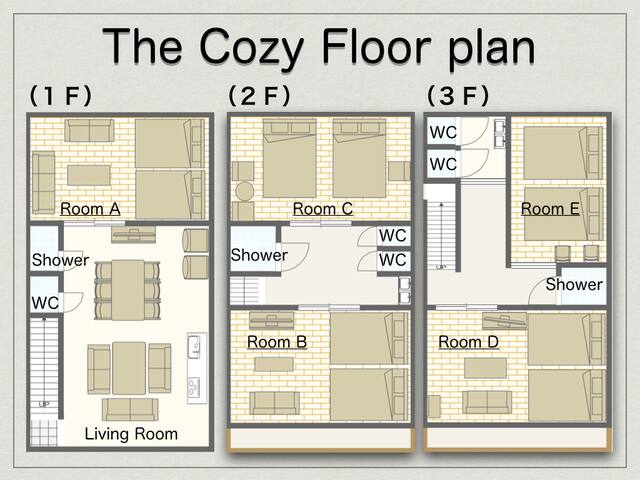 Large private house/5LDK/Around tourist spots gallery image 3